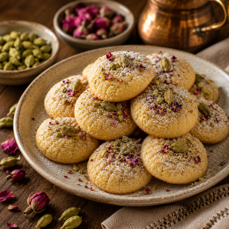 شیرینی هل‌دار خانگی حسینیان