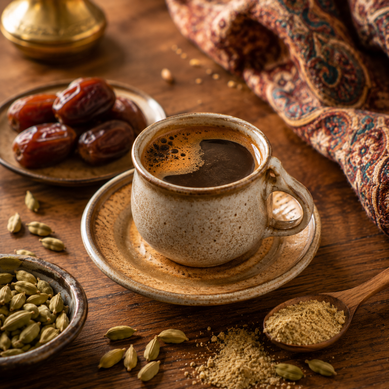 قهوه هل‌دار ایرانی حسینیان