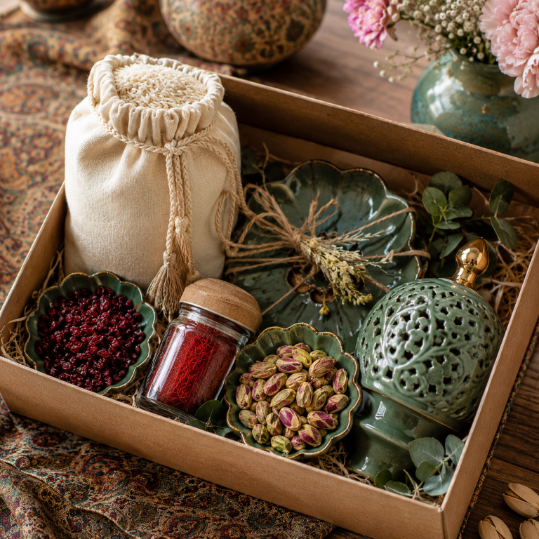 پک مهمانی برنج و زعفران حسینیان
