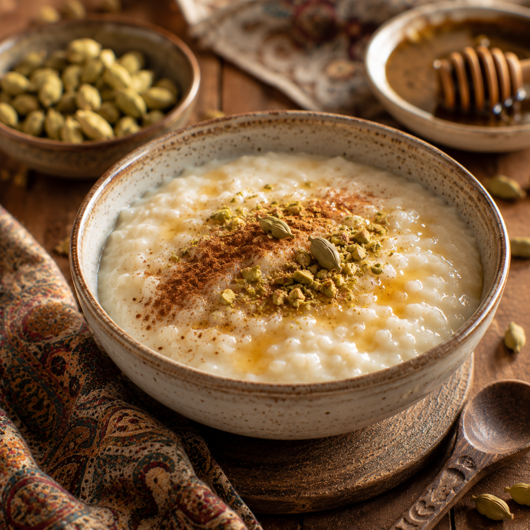 حریره برنج با هل حسینیان