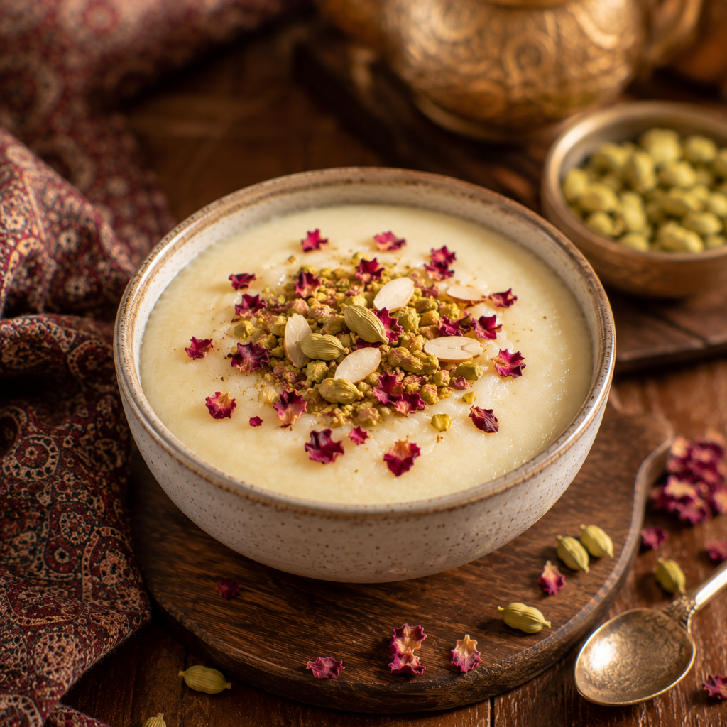 کاسترد گلابی حسینیان