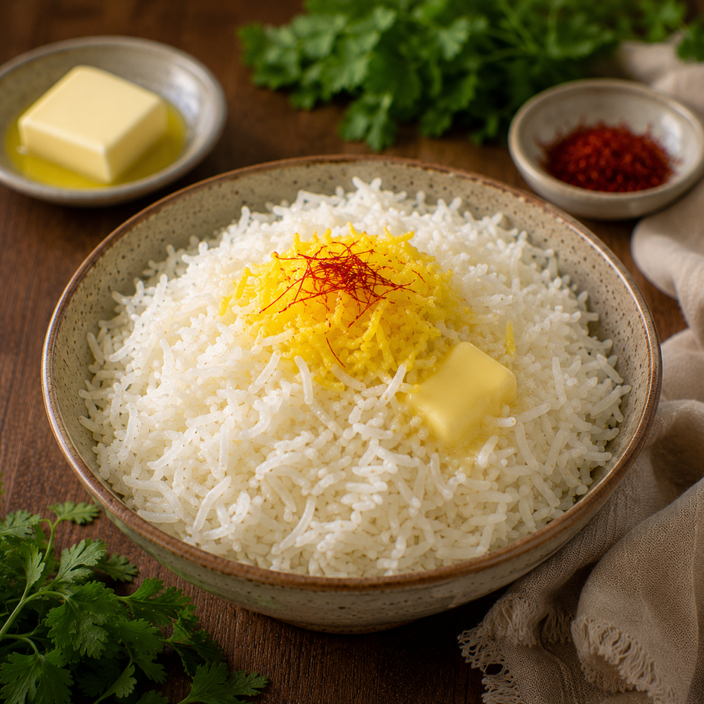 کته برنج ایرانی حسینیان