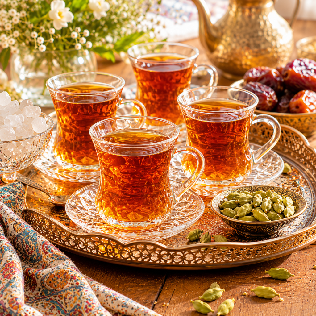 چای هل سبز کلاسیک حسینیان