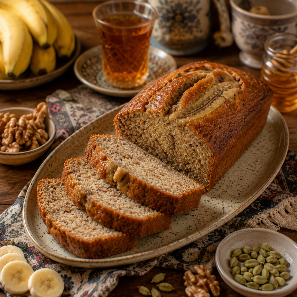 نان موزی با هل حسینیان