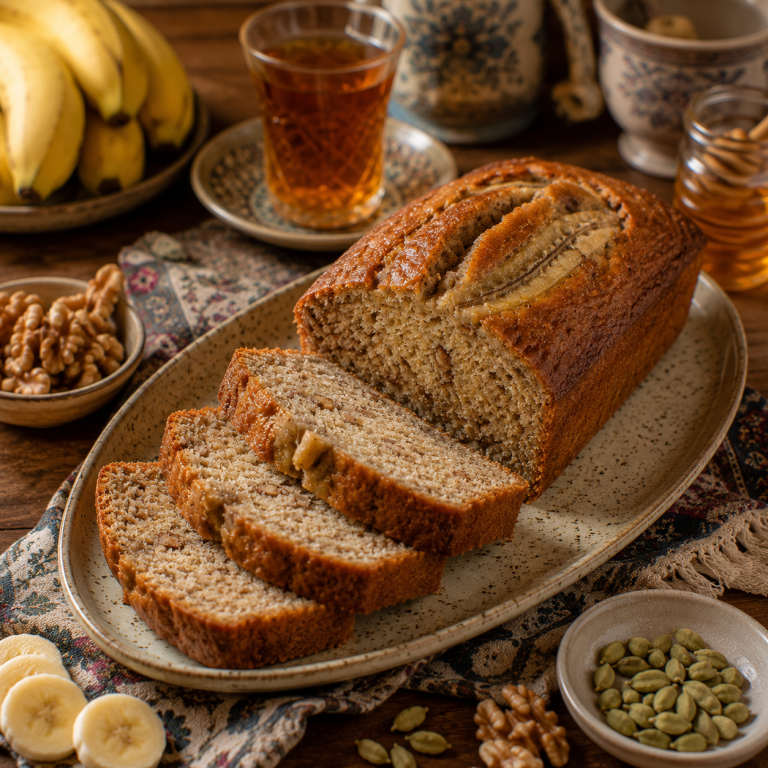 نان موزی با هل حسینیان