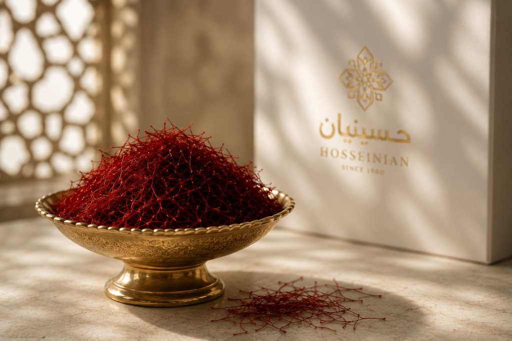 شربت زعفران غلیظ خانگی حسینیان