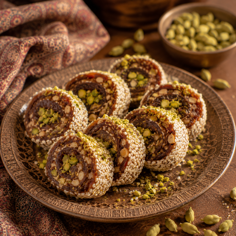 رول خرما و هل حسینیان