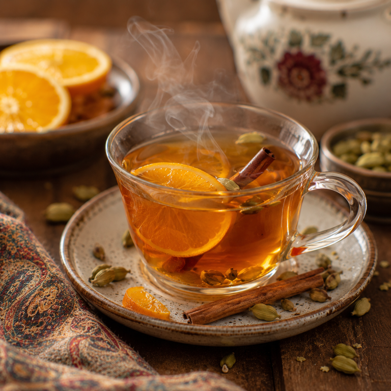 چای پرتقال و هل حسینیان