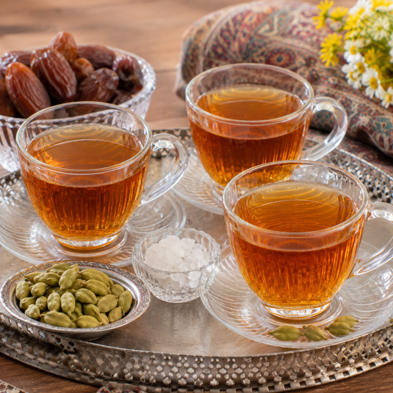 چای فوری هل برای پذیرایی حسینیان