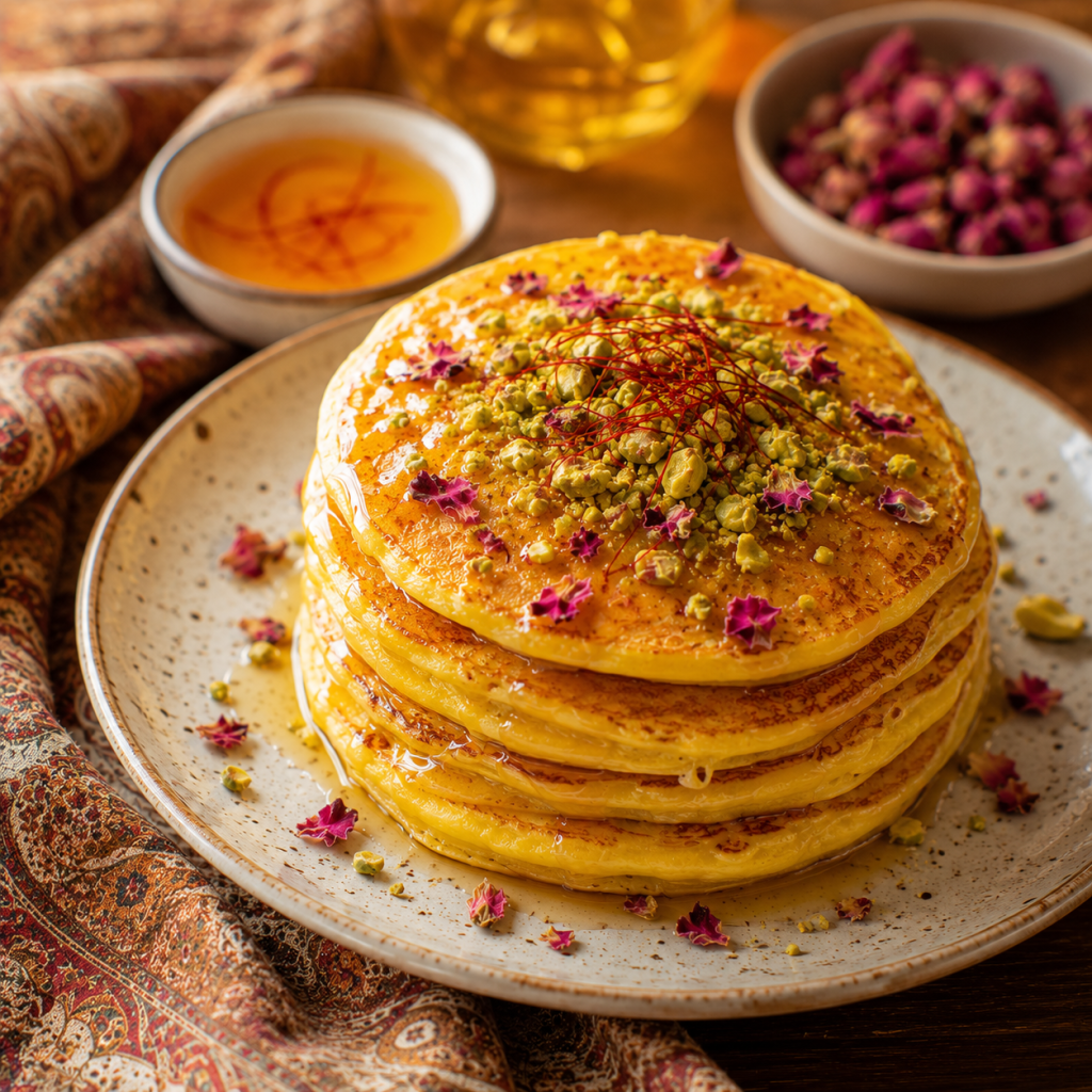 کیک هل و گلاب حسینیان